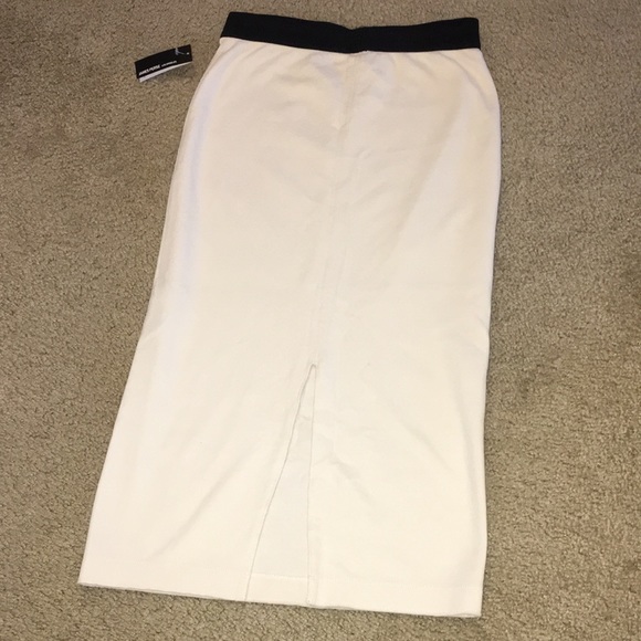 NWT James Perse Elastic Pull-On Midi Skirt Sz 0 - Picture 11 of 13